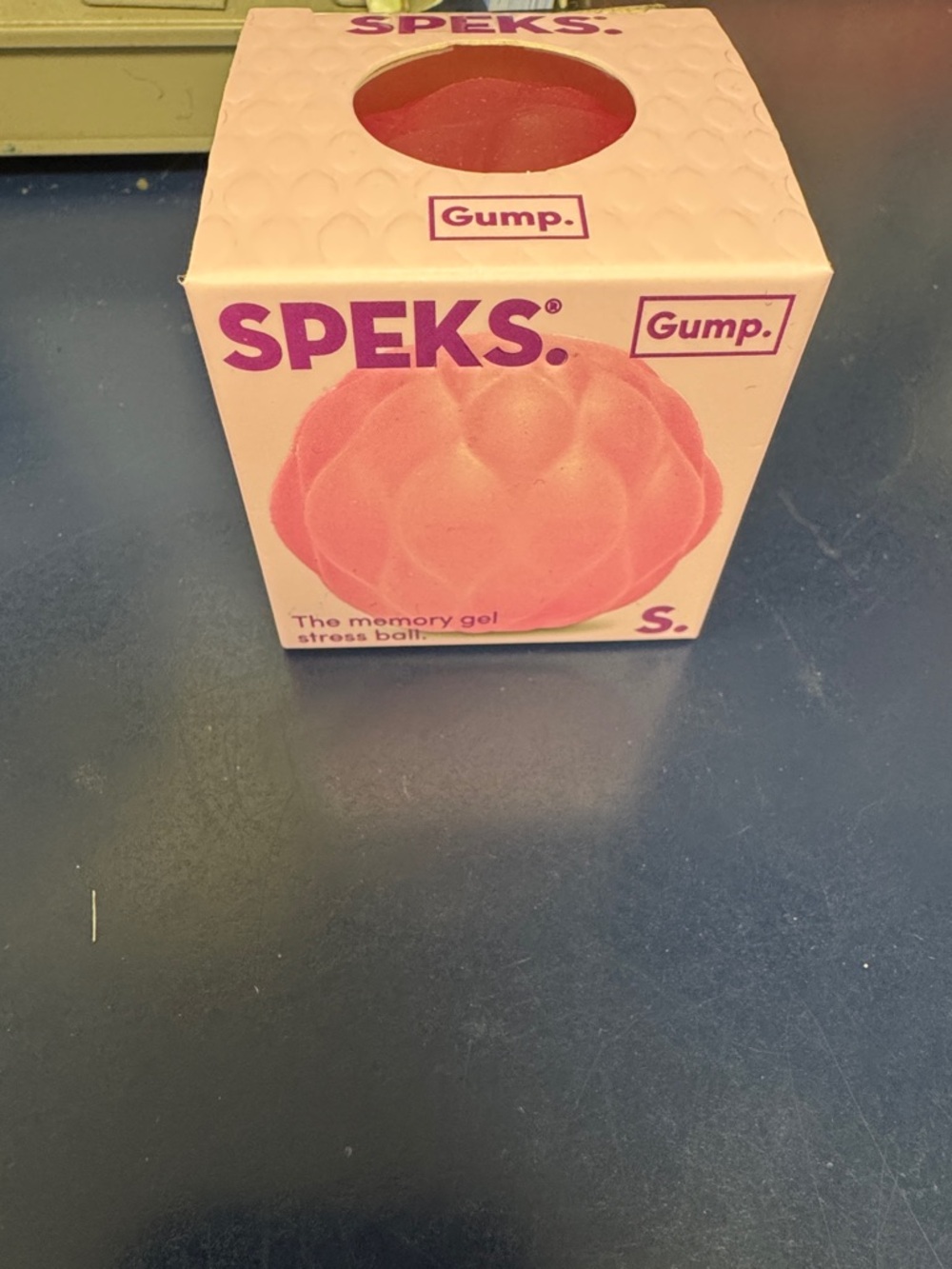 Gump Memory Gel Stress Ball - Pink
